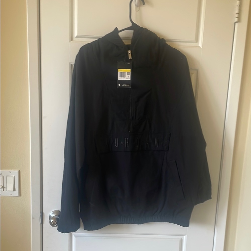 Jordan Men's Black Windbreaker Jacket